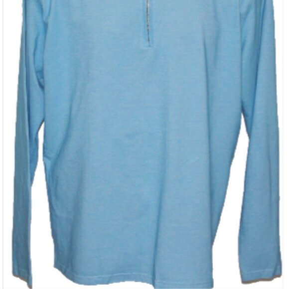 Beautiful Peter Millar Crown Collection Luxury Cotton Blend 1/4 Zip Pullover, XL - Picture 3 of 10